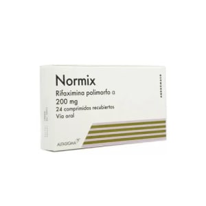 Normix 200 Mg 24 Comp. Recubiertos